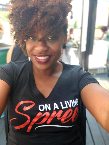 RED HAUTE Black Relaxed Tee (S - XXL)