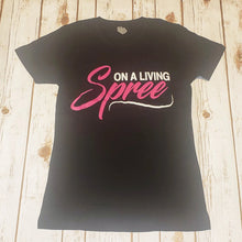 Load image into Gallery viewer, OALS Black &amp; Fuchsia Crew Neck -Fitted