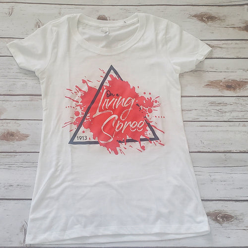 DSTinctive White & Red Fitted Tee (S - XXL)