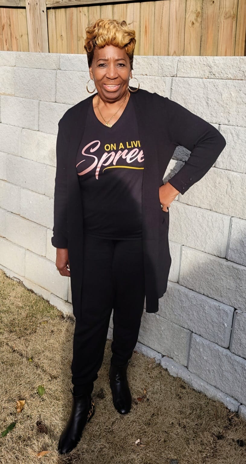 OH!!!! ROSE & GOLD Black Women's Fitted Tee (S - XXL)