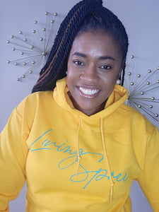Gold & AQUA GREEN Classic Hoodie