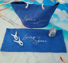 Load image into Gallery viewer, Cobalt Blue &amp; Silver OALS Travel Pack