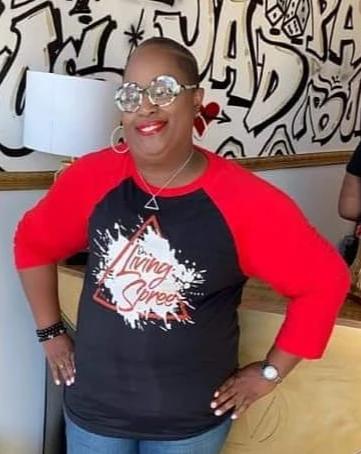 DSTinctive Red & Black Relaxed 3/4 Sleeve Baseball Tee (S-XL)