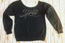 Load image into Gallery viewer, HAUTE BLACK ON BLACK UNISEX SWEATSHIRT (S-XL)