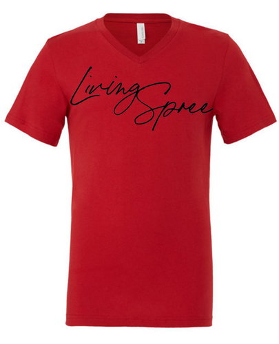 Red & Black Relaxed Tee