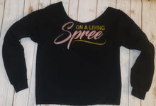 Load image into Gallery viewer, Off the shoulder &amp; crop sweatshirt