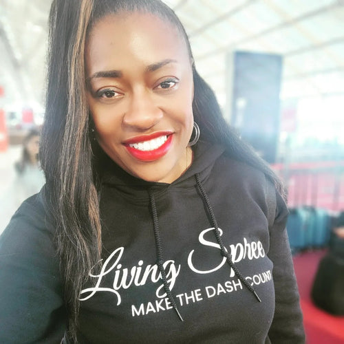 MAKE THE DASH COUNT BLACK HOODIE