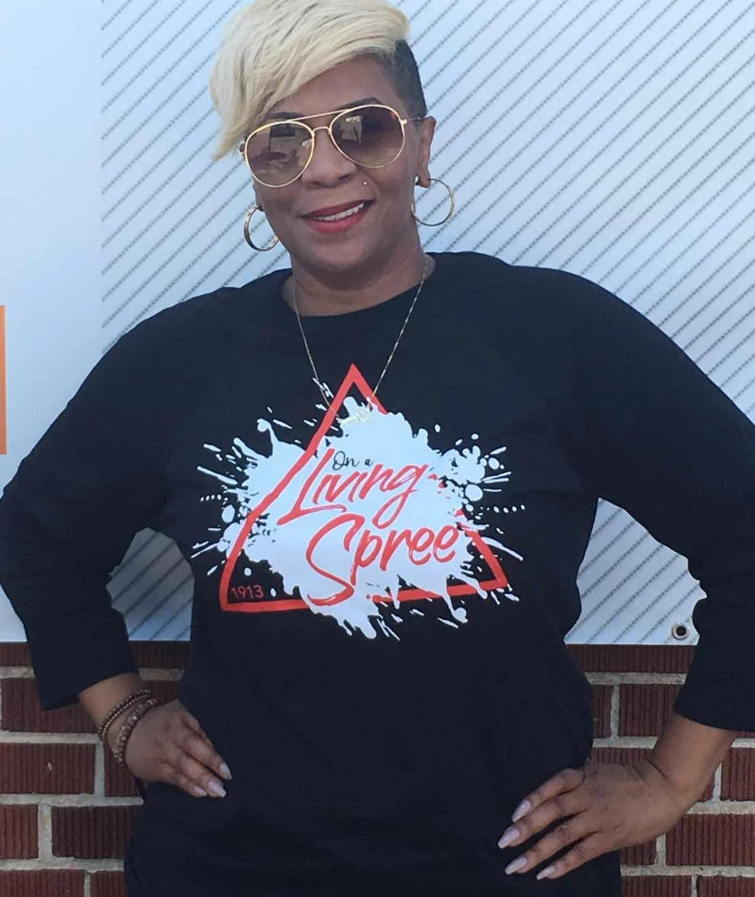 DSTinctive Charcoal & Black Relaxed 3/4 Sleeve Baseball Tee (S-XL)